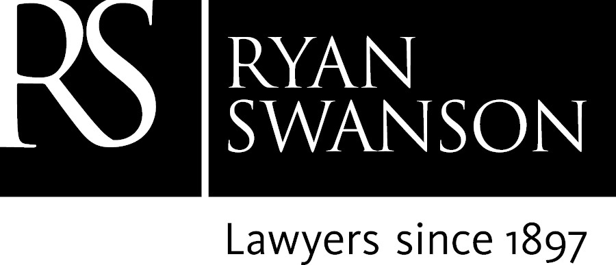 logo for Ryan Swanson, Lawyers since 1897